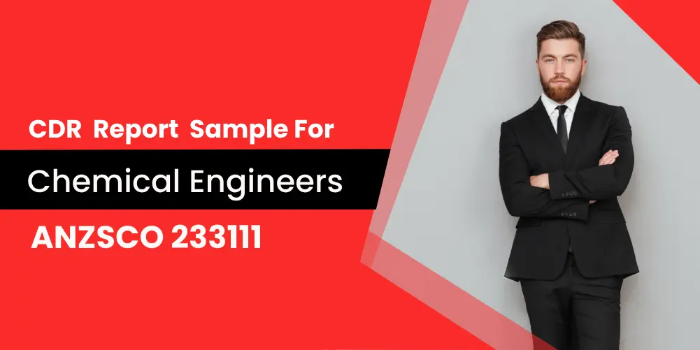 CDR Sample for Chemical Engineers