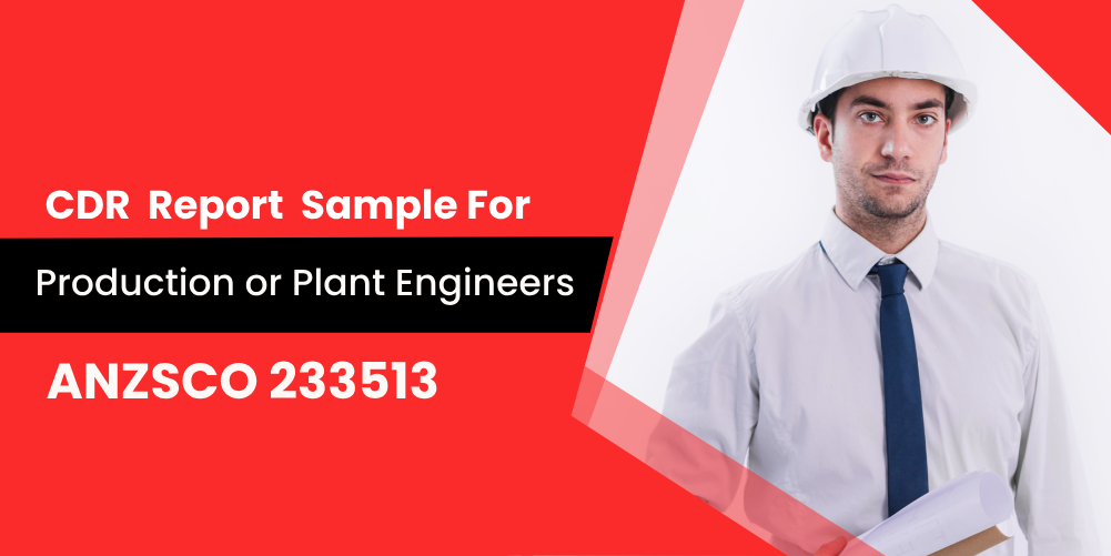 CDR Sample for Production or Plant Engineers