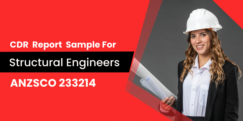CDR Sample for Structural Engineers